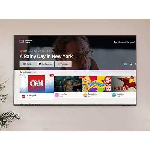 SAMSUNG HBU8000 HG43BU800NFXZA 43 Smart LED-LCD TV - 4K UHDTV - Black - HDR10+, HLG - LED Backlight - Netflix, YouTube, YouTube Kids - 3840 x 2160 Resolution
