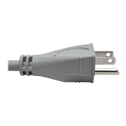 Tripp Lite P024-006-GY-HG 6ft Hospital Medical Power Extension Cord 5-15P HG 5-15R HG 120V 15A Gray 6' 6 ft.