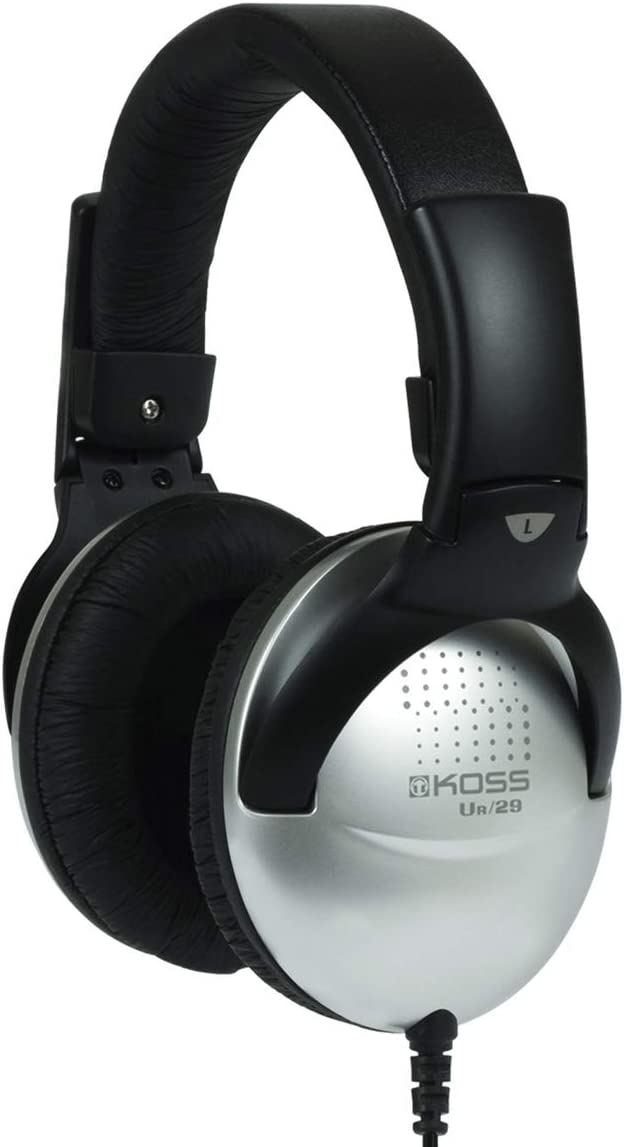 KOSS 183773 UR29 Full-Size Collapsible Over-Ear Headphones