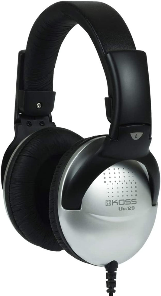 KOSS 183773 UR29 Full-Size Collapsible Over-Ear Headphones