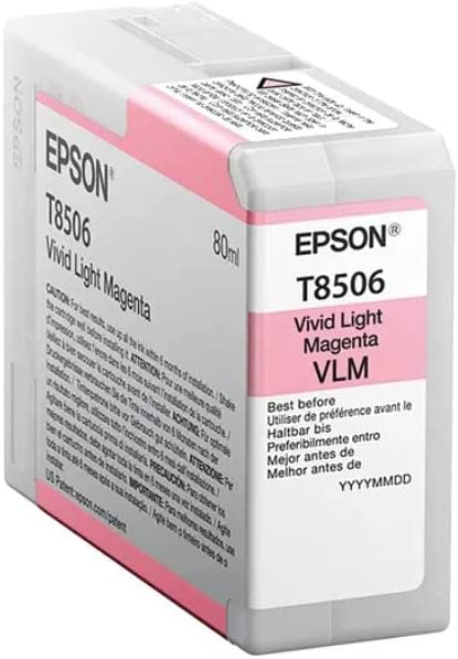 Epson T850600 T850 UltraChrome HD Vivid Light Magenta -Ink