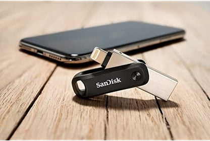 SanDisk 256GB iXpand Flash Drive Go for iPhone and iPad - SDIX60N-256G-GN6NE 256GB Flash Drive