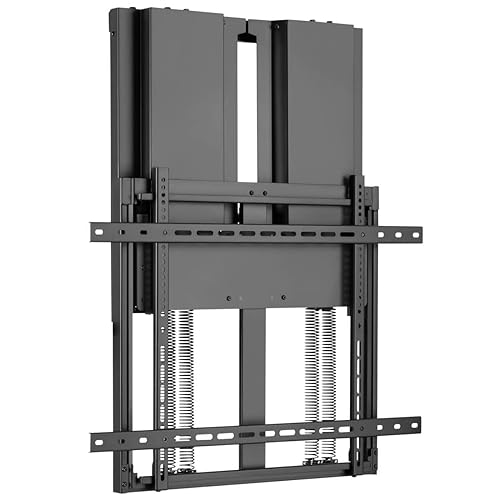 Tripp Lite 70 to 90 inch TV/Monitor Wall Mount, Easy & Smooth 15.7 inch Height-Adjustable Design, VESA-Compliant, Heavy-Duty Mounting & Steel Frame, Flat-Panel Displays, 5-Year Warranty (DWM7090HD)