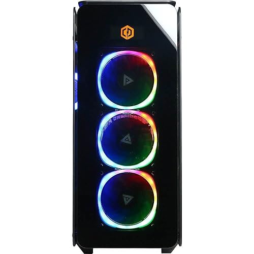 CyberpowerPC Gamer Supreme Liquid Cooled Gaming Desktop Computer, Intel Core i9-13900KF 3.0GHz, 32GB RAM, 2TB SSD, NVIDIA GeForce RTX 4070 12GB, Windows 11 Home, Black