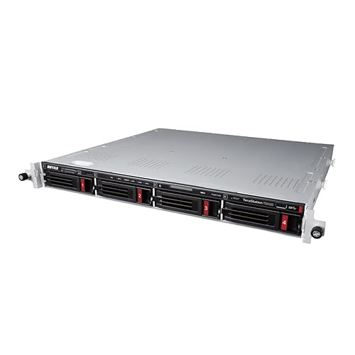 BUFFALO TeraStation 5420RN 4-Bay Business Rackmount NAS 80TB (4x20TB) with Hard Drives Included RAID iSCSI Network Storage File Server