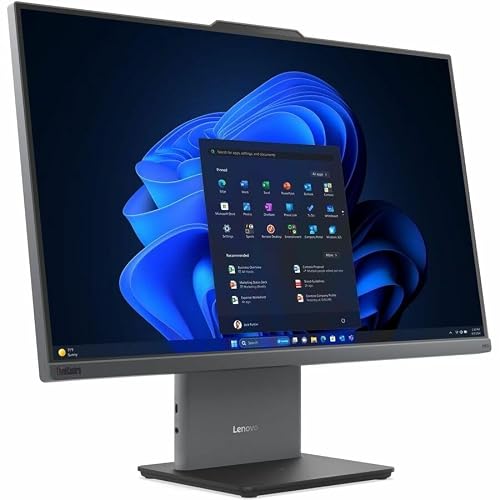 Lenovo ThinkCentre neo 50a 24 Gen 6 LNL 13QH0039US All-in-One Computer - Intel Core Ultra 7 Series 2 256V - 16 GB - 512 GB PCI Express 4.0 SSD - 23.8 Full HD - Desktop - Luna Gray