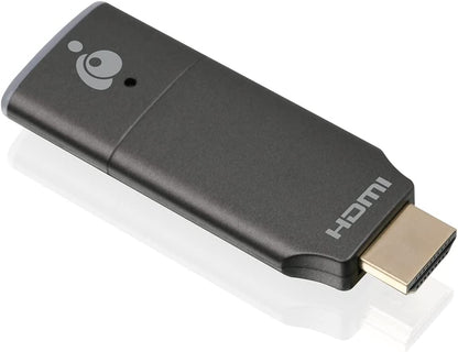 IOGEAR HDMI Wireless Video 4K Screen Sharing Adapter - 4K@30Hz - Wireless 2.4/5GHz w/ WPA-2 Security - Up to 30Ft - Low Latency - Phone/Tablet/PC - Win Mac OS iOS Android Chrome - GWAVR4K