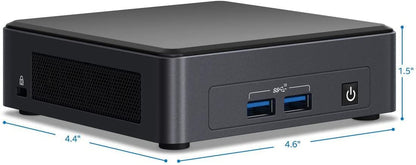 Intel NUC 11 Pro NUC11TNKi5 Barebone System - Socket BGA-1449 Core i5 11th Gen i5-1135G7 Quad-core (4 Core) Chip - 64 GB DDR4 SDRAM DDR4-3200/PC4-25600 Maximum RAM Support - 2 Total Me
