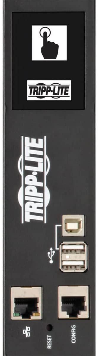 Tripp Lite PDU3XEVSRHWA 24-Outlets PDU - Switched - Hardwired - 12 X IEC 60320 C13, 12 X IEC 60320 C19-380 V AC, 400 V AC, 415 V AC - Network (RJ-45) - 0U - Vertical - Rack Mount - Rack-Mountable