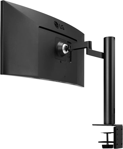 Lg 34WP88CN-B.AUS 34” Curved UltraWide Ergo QHD IPS HDR Monitor with USB Type C