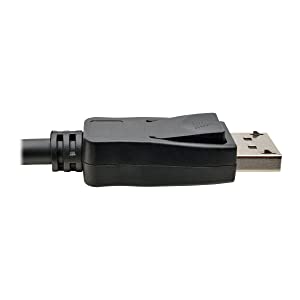Tripp Lite DisplayPort 1.2a to HDMI Adapter Cable, Active with Gripping HDMI Plug M/M DP 4K, 6' (P582-006-HD-V2A) 6 ft.