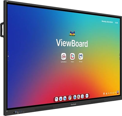 ViewSonic ViewBoard IFP7534 EDLA Certified 75' 4K Interactive Display