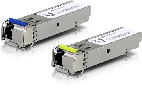 Ubiquiti Networks UACC-OM-SM-1G-S-2 Network transceiver Module Fiber, W127021413 (transceiver Module Fiber Optic 1250 Mbit/s SFP)