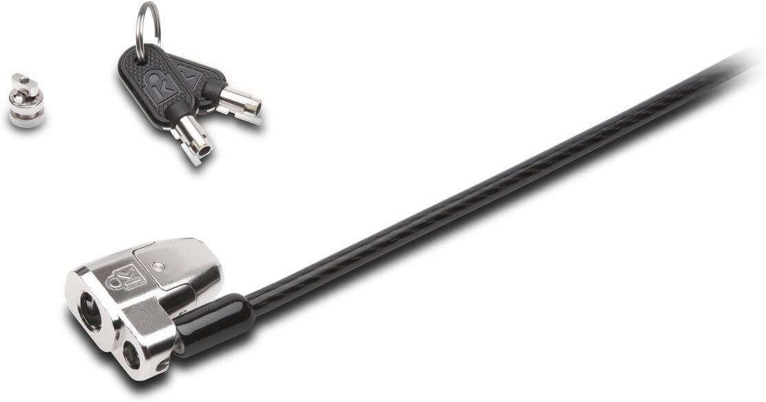 Kensington ClickSafe 2.0 Keyed Cable Lock for Laptops &amp; Other Devices (K64435WW)