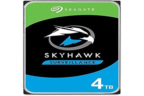 Seagate SkyHawk 4TB SATA3 HDD - Durable Reliability And Performance Tuned To The High-write Workloads Of Today 24 Hours & 7 Days Video Surveillance Systems (3 Years Warranty)