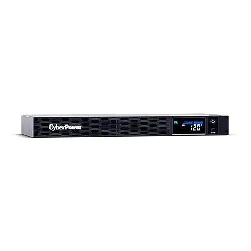 CyberPower CP700PFCRM1U PFC Sinewave UPS, 700VA/400W, 6 Outlets, AVR, 1U Rackmount