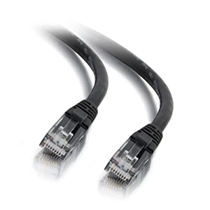 C2g/ cables to go C2G 03986 Cat6 Cable - Snagless Unshielded Ethernet Network Patch Cable, Black (12 Feet, 3.65 Meters) UTP 12 Feet/ 3.65 Meters Black