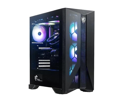 MSI AEGIS R 13NUE-448US Desktop, Intel Core i7-13700F, 16GB DDR5, 1TB M.2 NVMe SSD, RTX 4070, Win11Home (Renewed)