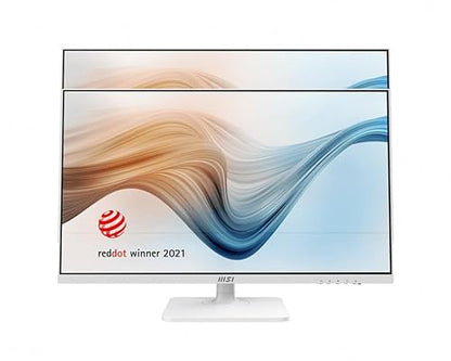 MSI Modern MD272XPW, 27, IPS, 1920 x 1080 (FHD), FreeSync, 100Hz, TUV Certified Eyesight Protection, 1ms, VGA, HDMI