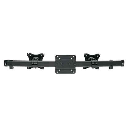 Tripp Lite Dual Display TV Monitor Mount Adapter Kit Universal for 13in - 27in Flat Screens Tilt Rotate
