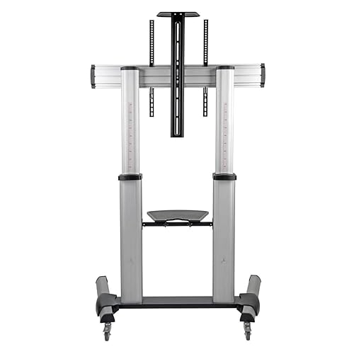 Tripp Lite Mobile TV Stand with Mount, for LED/OLED/LCD Flat Screen Monitors, 60” – 100” Televisions 60-100