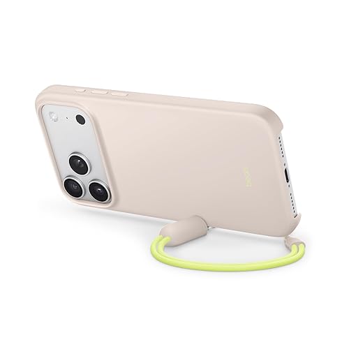 Beats iPhone 17 Pro Max Kickstand Case with MagSafe & Camera Control, Built in Stand & Lanyard, Matte Finish with Microfibre Lining – Bedrock Blue iPhone 17 Pro Max Kickstand Lime Stone