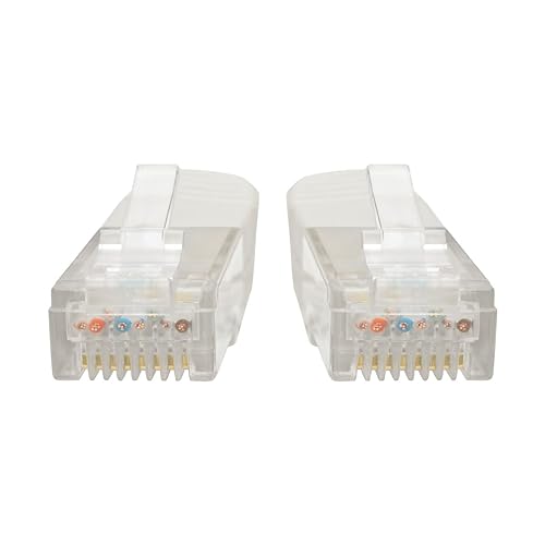 Tripp Lite 10ft Cat6 Gigabit Molded Patch Cable RJ45 M/M 550MHz 24AWG White (N200-010-WH) 10 ft. White