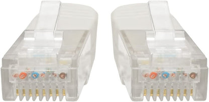 Tripp Lite Cat6 Cat5e Gigabit Molded Patch Cable RJ45 M/M 550MHz 25 ft. White