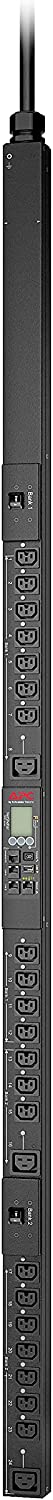 APC NetShelter Switched Rack PDU, 9000 Series, APDU9941, 0U Vertical, 200V-240V, 30A, NEMA L6-30P, 9.8' Cord