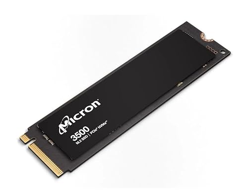 Crucial Micron Technology - MTFDKBA2T0TGD-1BK1AABYYR - Micron 3500 2 TB Solid State Drive - M.2 Internal - 1