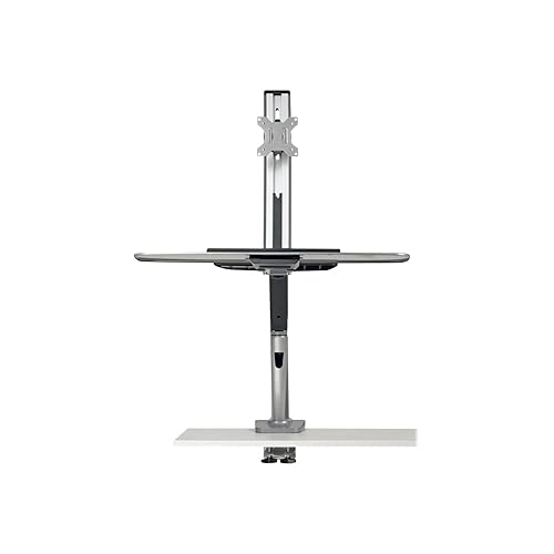 Tripp Lite Desk Mount for Sit Stand Desktop Workstation Height-Adjustable Standing Desk, Single Display