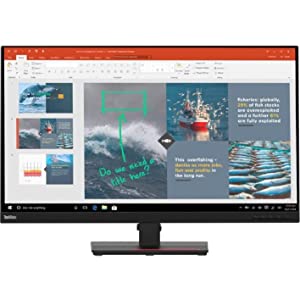 Lenovo ThinkVision P32P-20 31.5" 4K UHD WLED LCD Monitor - 16:9 - Raven Black