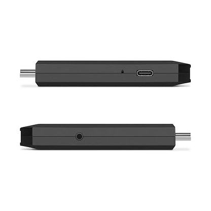 Aluratek PicStick - Wireless HDTV photo and video viewer with remote control, turn your HDTV or monitor into a digital photo frame via smartphone app, easy installation (APWHS01F)