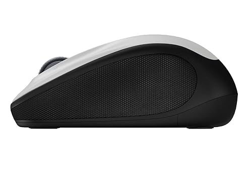 Logitech M325S Wireless Mouse, 2.4 GHz with USB Receiver, 1000 DPI Optical Tracking, 18-Month Life Battery, PC/Mac/Laptop/Chromebook - Pale Grey 2025 Pale Grey