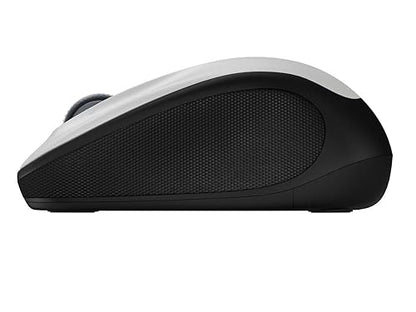 Logitech M325S Wireless Mouse, 2.4 GHz with USB Receiver, 1000 DPI Optical Tracking, 18-Month Life Battery, PC/Mac/Laptop/Chromebook - Pale Grey 2025 Pale Grey
