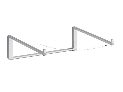 Rain Design mBar Pro Foldable Laptop Stand - Silver Silver mBar Pro