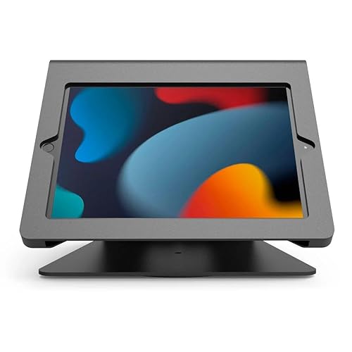 Compulocks Nollie iPad 10.2-inch POS Kiosk - Stand for Tablet - high-Grade Aluminium - Black - Screen Size: 10.2 - Desktop - for Apple 10.2-inch iPad (7th Generation, 8th Generation)