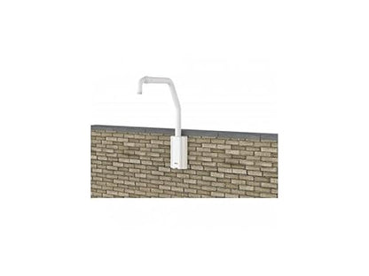 AXIS T91D62 Wall Mount for Network Camera - White - TAA Compliant - Aluminum - 1
