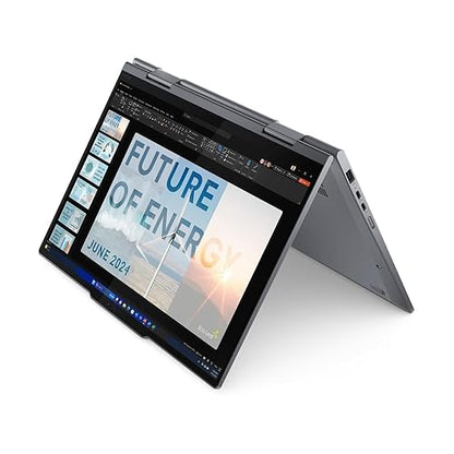 Lenovo ThinkPad X1 Gen 9 21KE006BUS 14" Touchscreen Convertible 2 in 1 Notebook - WUXGA - Intel Core Ultra 7 165U - vPro Technology - Intel Evo Platform - 32 GB - 512 GB SSD - English Keyboard - Gray