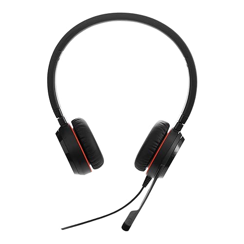 Jabra Evolve 20SE USB-C MS Stereo Wired Headset/Music Headphones