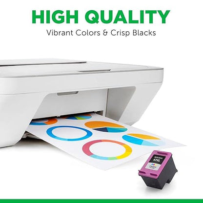 Clover Remanufactured Ink Cartridges Replacement for HP 564XL/564 (N9H60FN) | Black High Yield, Cyan, Magenta, Yellow 4-Pack