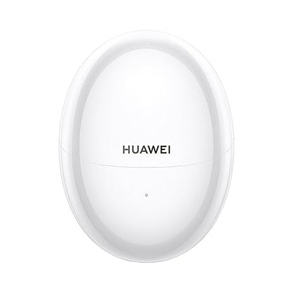 HUAWEI FreeBuds 6 Wireless Earbuds, Ear-Fitting Wearing, Dual-Driver True Sound, Stable & Clear Calls, Open-fit ANC, 36H Battery Life, IP54 Water-Resistant, iOS & Android, White Freebuds 6 White