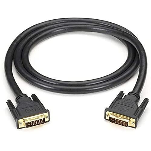 Black Box DVI-I Dual-Link Cable - 16.40 ft DVI-I Video Cable for Video Device, Computer, Projector, Monitor, KVM Switch