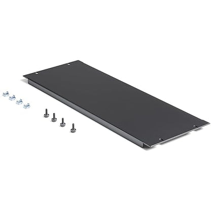 StarTech.com 4U Blank Panel for 19 inch Rack - Rack Mount Blanking Panel for Server/Network Racks, Enclosures & Cabinets - 4RU Rack Filler Panel/Spacer/Plates - Solid Panel - Steel (RKPNL4U)