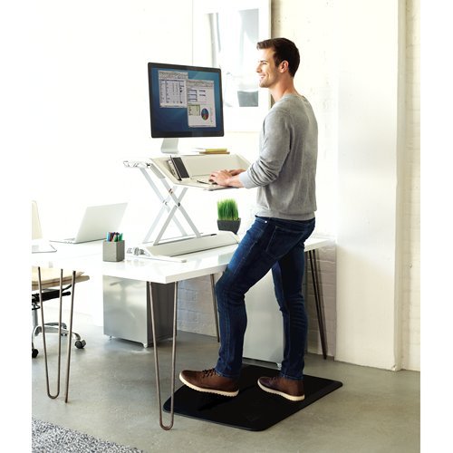 Fellowes Active Fusion Anti-Fatigue Mat, Black 8707102