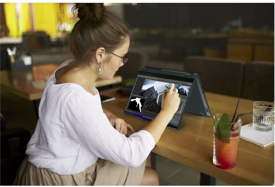Lenovo ThinkBook 14s Yoga G2 IAP 21DM003NUS 14" Touchscreen Notebook - Full HD - 1920 x 1080 - Intel Core i7 12th Gen i7-1255U Deca-core (10 Core) - 16 GB Total RAM - 8 GB On-Board Memory - 512 GB