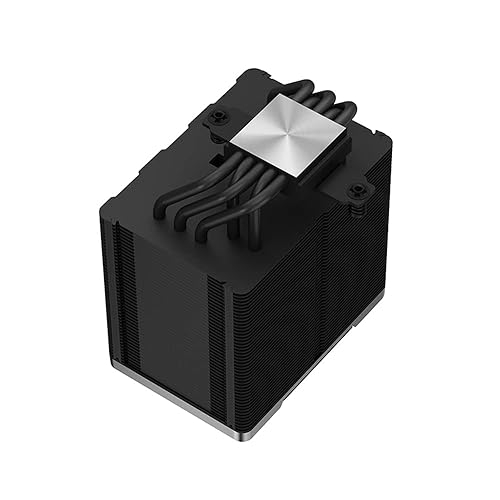 DeepCool The AK500 Zero Dark is a high-Performance Single Tower CPU Cooler, Black (Black 19-3911tcx)