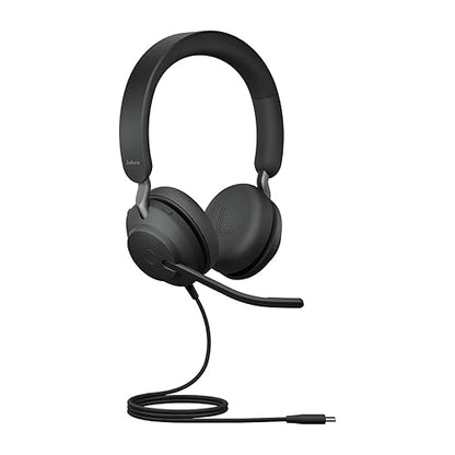 Jabra Evolve2 40 SE USB-C, UC Stereo (Include Extended Cord) Wired Headset