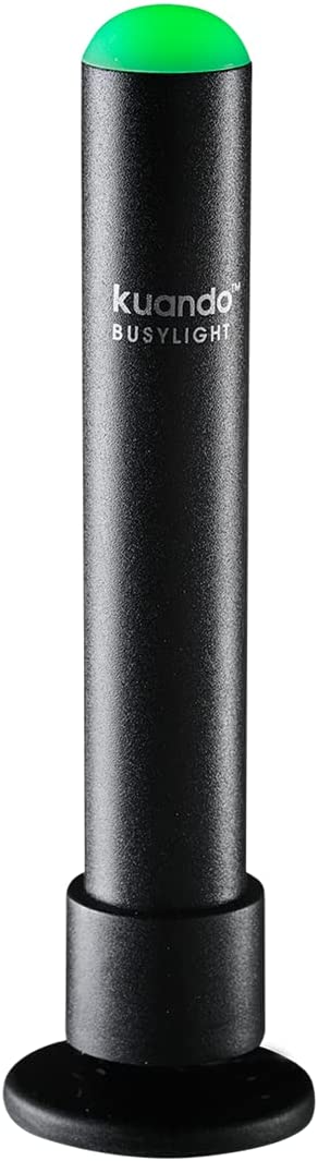 Kuando Busylight UC Alpha (15306) - Presence Light and Ringer - Do not Disturb Light - Free Busylight Software for Microsoft Teams, Skype4B, Jabber, Webex, RingCentral, Zoom, Avaya, 3CX and More