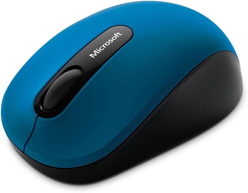 Microsoft Bluetooth Mobile Mouse 3600: Comfortable, Microsoft Mouse with Bluetooth - Blue